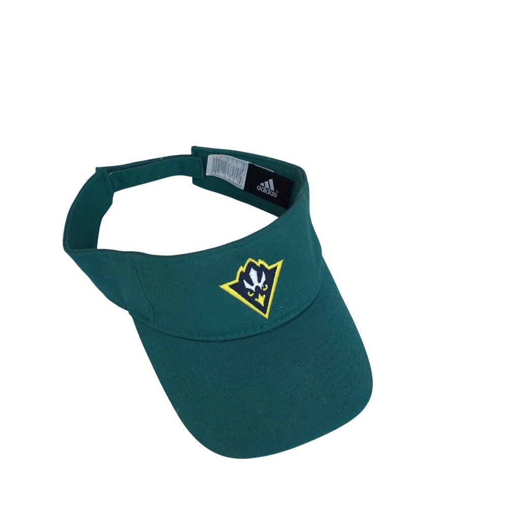 Adidas Forest Green Adjustable Cotton Athletic Golf Visor W772Z 035816 OSFA